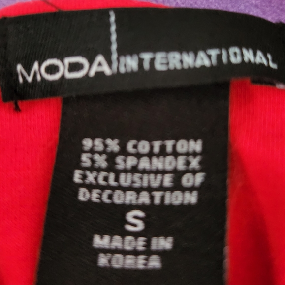 Mode International Red Summer Dress - Picture 4 of 4